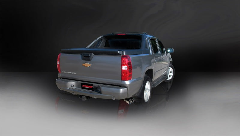 Corsa 07-08 Chevrolet Suburban 1500 5.3L V8 Polished Sport Cat-Back Exhaust - CORSA Performance 14246