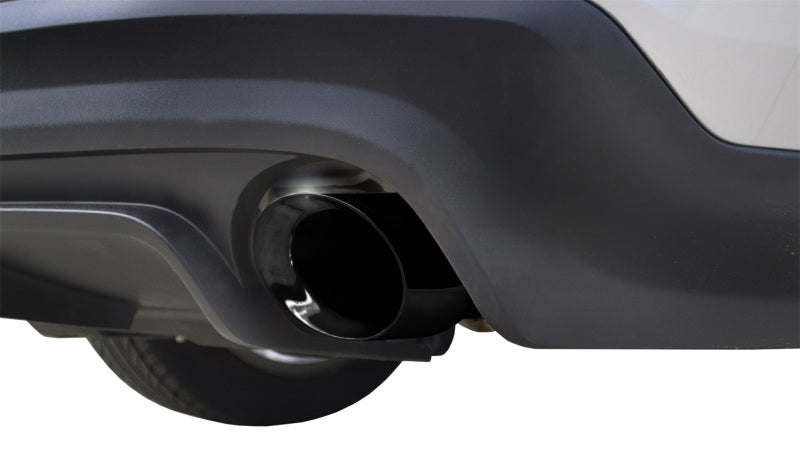 Corsa 11-14 Ford Mustang GT/Boss 302 5.0L V8 Black Sport Axle-Back Exhaust - CORSA Performance 14316BLK