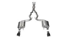Load image into Gallery viewer, Corsa 2015 Ford Mustang GT Fastback 5.0 3in Xtreme Cat Back Exhaust w/ Dual  Black 4.5in Tips - CORSA Performance 14328BLK