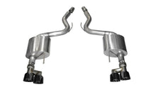 Load image into Gallery viewer, Corsa 2015-2017 Ford Mustang GT 5.0 3in Axle Back Exhaust Black Quad Tips (Sport) - CORSA Performance 14334BLK