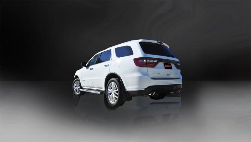 CORSA 14459 Sport Cat-Back Exhaust for 2011-2021 Dodge Durango 5.7L HEMI - Polished Tip - CORSA Performance 14459