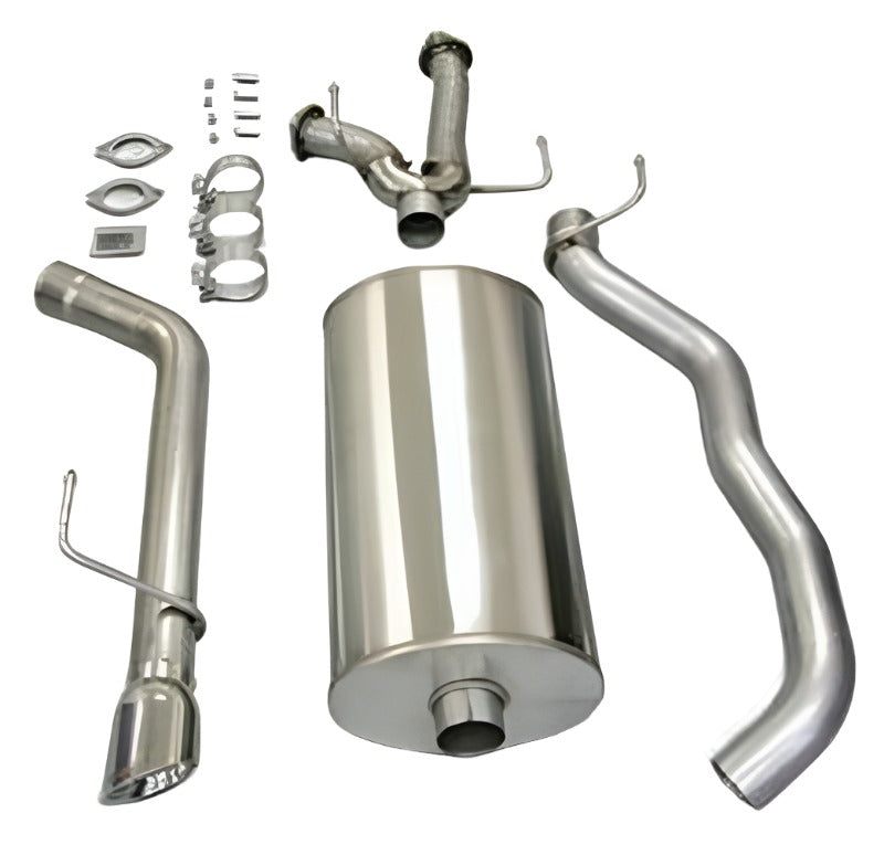CORSA 14573 Touring Cat-Back Exhaust for 2008-2017 Toyota Sequoia 5.7L V8 - Polished Tip - CORSA Performance 14573