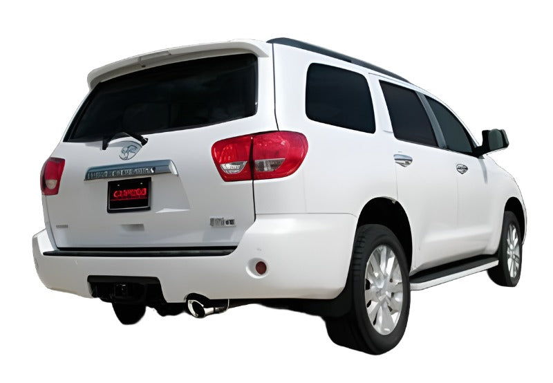 CORSA 14573 Touring Cat-Back Exhaust for 2008-2017 Toyota Sequoia 5.7L V8 - Polished Tip - CORSA Performance 14573