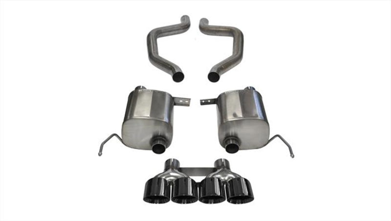 CORSA 14766BLK Xtreme Axle-Back Exhaust for 2015-2019 Chevrolet Corvette C7 Z06 Grand Sport ZR1 - CORSA Performance 14766BLK