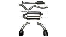 Load image into Gallery viewer, CORSA 14864BLK Sport Cat-Back Exhaust for Scion FR-S Subaru BRZ Toyota 86 - Black Tip - CORSA Performance 14864BLK