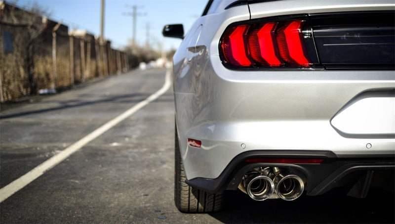 Corsa COR21002BLK Sport 3in Axle-Back Exhaust with Dual Black Tips for 2018-2023 Ford Mustang GT 5.0L - CORSA Performance 210