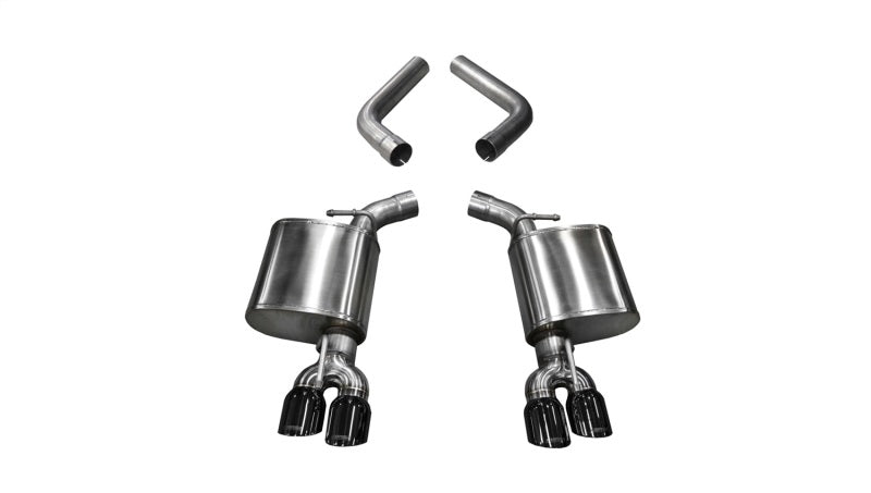 Corsa COR21020BLK Sport Axle-Back Exhaust with 3.5in Black Tips for 2015-2019 Dodge Challenger 6.4L and 5.7L - CORSA Performa