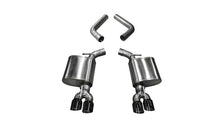 Load image into Gallery viewer, Corsa COR21020BLK Sport Axle-Back Exhaust with 3.5in Black Tips for 2015-2019 Dodge Challenger 6.4L and 5.7L - CORSA Performa
