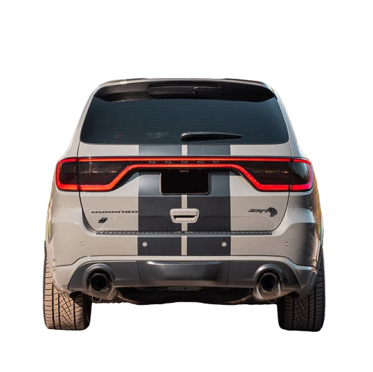 Corsa 21+ Dodge Durango SRT Hellcat Cat-Back 2.75in Dual Rear Exit Sport 4.5in Black PVD Tips - CORSA Performance 21195BLK