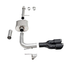Load image into Gallery viewer, Corsa 14-16 Chevrolet Silverado 3.0in Catback Front Axle Exit Exhaust w/ Twin 4.0in Black Tips - CORSA Performance 21310BPC