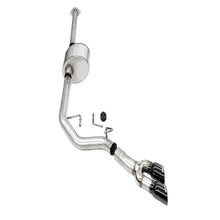 Load image into Gallery viewer, Corsa 15-20 Ford F-150 5.0L (145in WB) 3.0in Lightning Exit Catback w/ 3.5in Twin Black PVD Pro - CORSA Performance 21331BLK