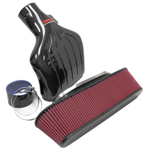 Corsa Carbon Fiber DryTech Air Intake for 2006-2013 Corvette C6 Z06 and 2008-2013 C6 6.2L - CORSA Performance 44108-1
