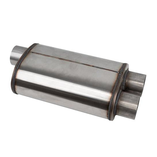 CORSA Performance Corsa PRO-Series Tuned 304SS Muffler 3.0in Single Inlet / Dual Outlet - 19in OAL