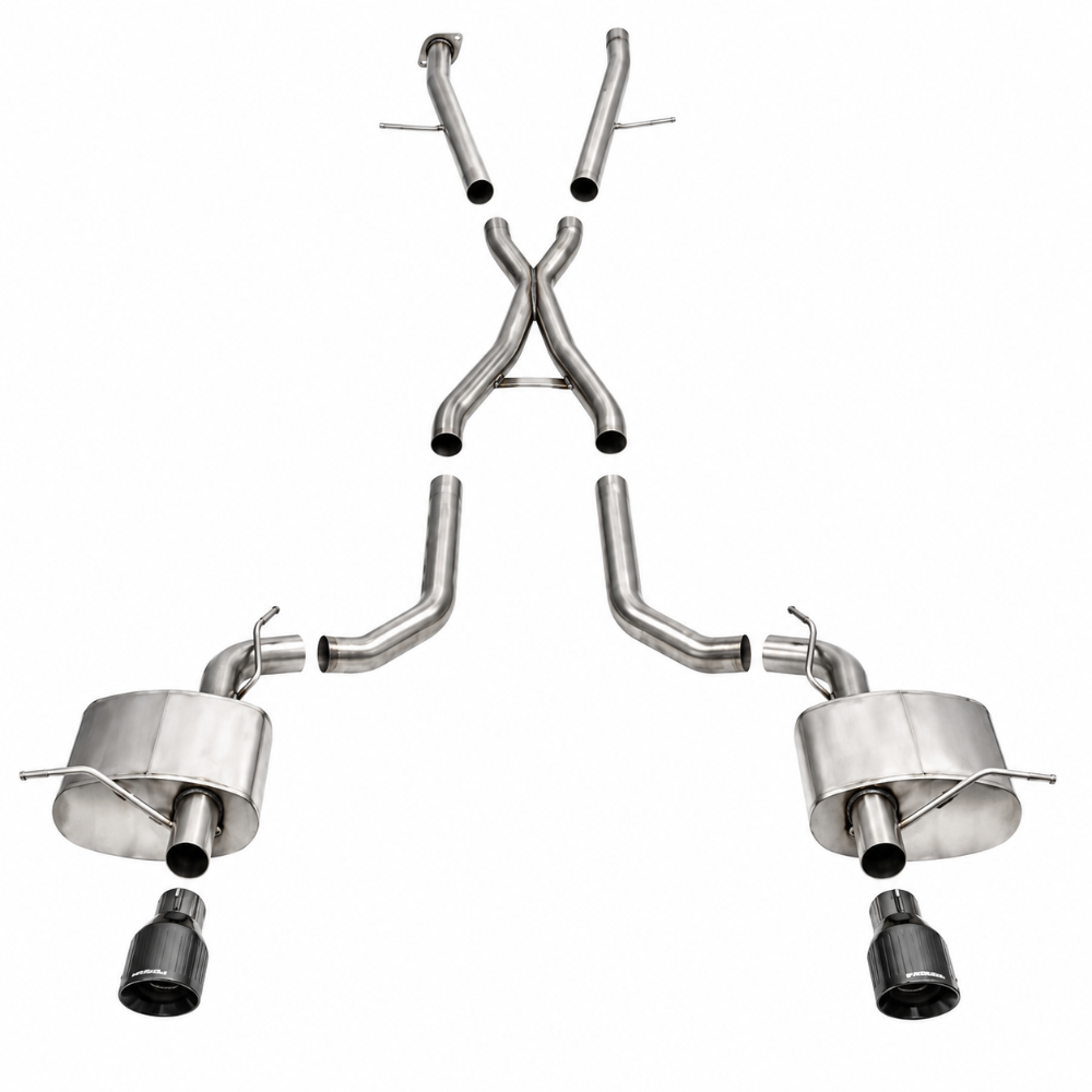 CORSA Xtreme cat-back exhaust full view