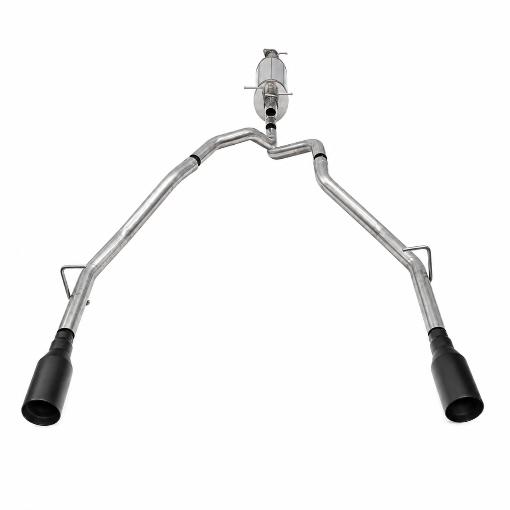 Corsa Ram 1500 cat-back exhaust full view