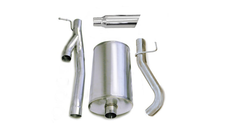 Corsa/dB 03-06 Chevrolet Silverado Ext. Cab/Short Bed 2500 6.0L V8 Polished Sport Cat-Back Exhaust - Black Ops Auto Works
