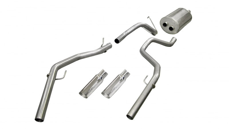 Corsa/dB 09-14 Dodge Ram Quad Cab/Short Bed 1500 4.7L V8 Polished Sport Cat-Back Exhaust - Black Ops Auto Works