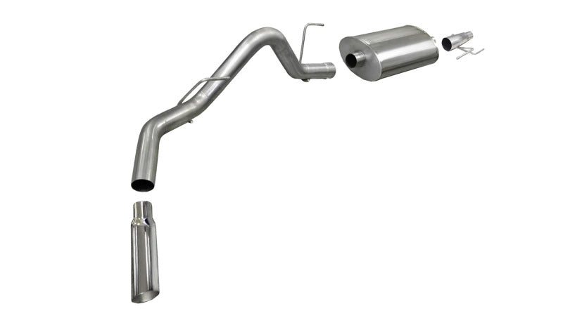 Corsa/dB 11-13 Ford F-150 EcoBoost 3.5L V6 Polished Sport Cat-Back Exhaust - Black Ops Auto Works