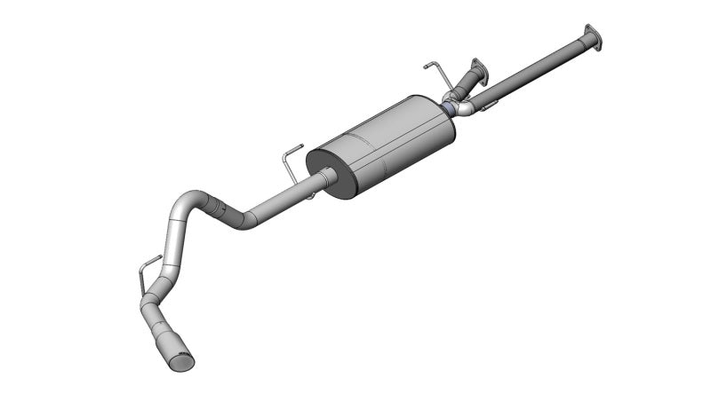 Corsa/dB 11-14 Toyota Tundra Double Cab/Crew Max 5.7L V8 Polished Sport Cat-Back Exhaust - Black Ops Auto Works