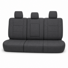 Load image into Gallery viewer, covercraft-19-24-ford-f-250-polycotton-seatsaver-custom-second-row-seat-covers-charcoal-covercraft