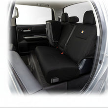 Load image into Gallery viewer, Covercraft Carhartt Super Dux front seat cover installed in 2023-2024 Ford Super Duty, driver side view