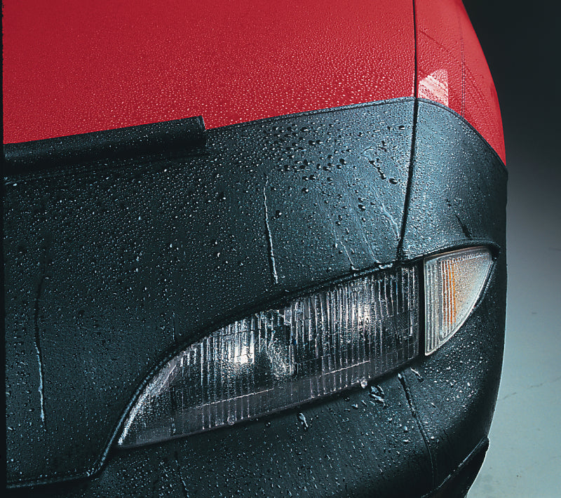 Close-up of custom molded fit and leather grain texture