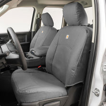 Load image into Gallery viewer, Covercraft 17-22 Ford F250 Carhartt PrecisionFit Custom Front Row Seat Covers - Gravel - Covercraft CVRGTF634ABCAGY