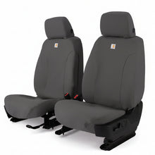 Load image into Gallery viewer, Covercraft 19-24 Chevrolet Silverado Carhartt SeatSaver Custom Front Row Seat Covers - Gravel - Covercraft CVRSSC3475CAGY