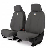 Covercraft 21-24 Ford F-150 Carhartt SeatSaver Custom Front Row Seat Covers - Gravel