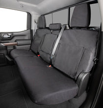 Load image into Gallery viewer, Covercraft Endura Waterproof SeatSaver front seat cover installed, headrest and seat back view