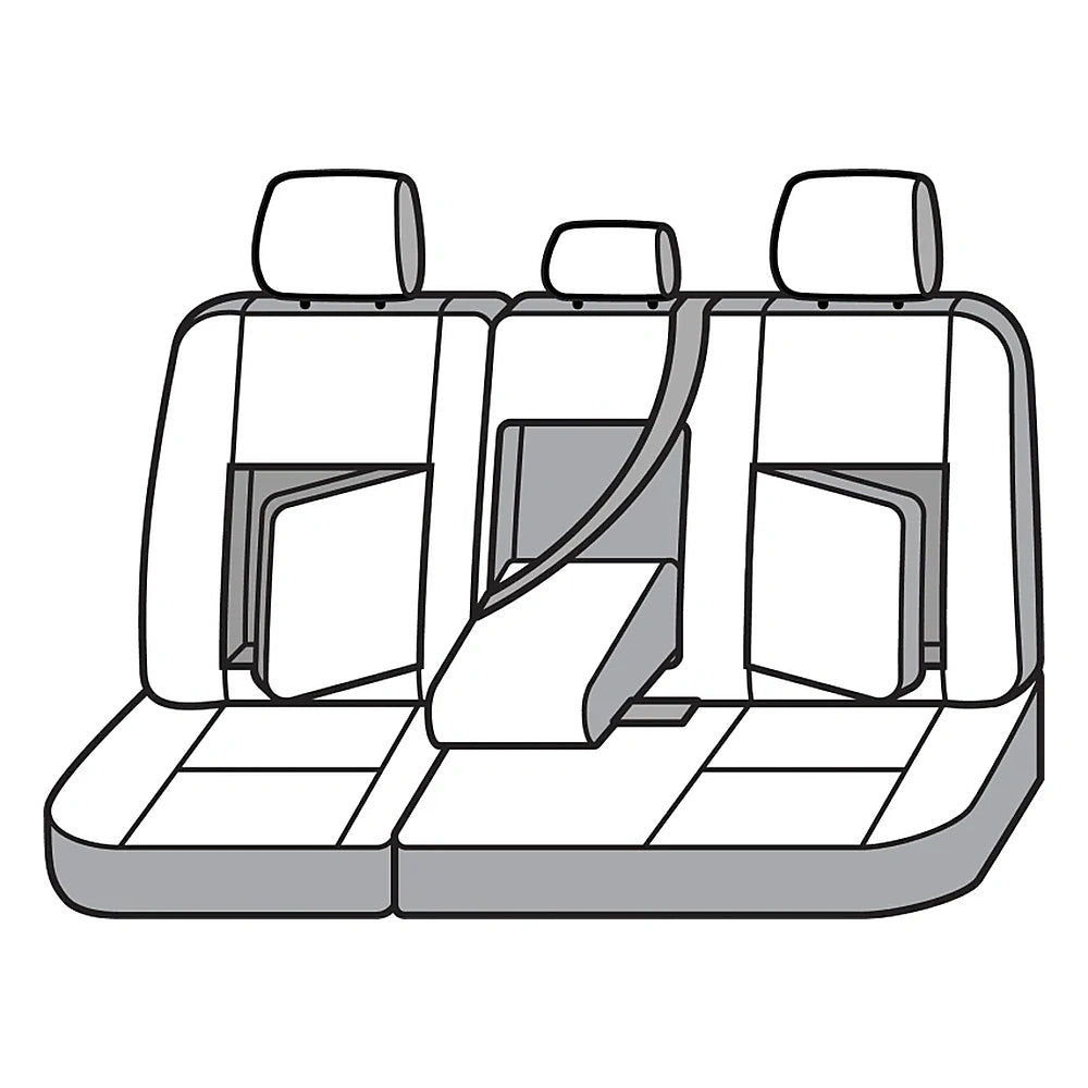 Covercraft 19-25 Chevrolet Silverado Carhartt Super Dux Precision Fit Second Row Seat Covers, product view 3