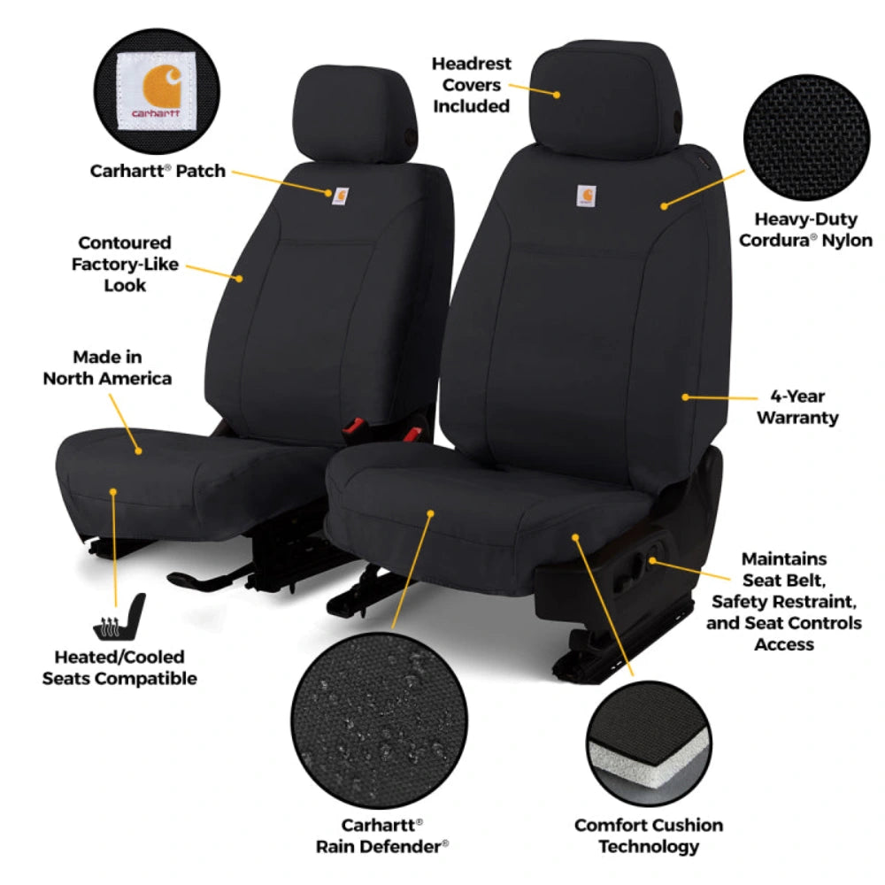 GTJ4551ABCOBK Carhartt Seat Cover Jeep Wrangler 24-25
