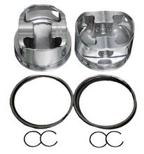 Load image into Gallery viewer, CP Piston &amp; Ring Set for Nissan SR20DE w/ Turbo - Bore (86.5mm) - Size (.5mm) - 8.5:1 - CP Pistons CPPSC7327PVD