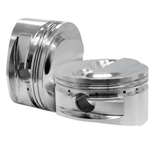 Load image into Gallery viewer, Group photo of the CP piston and ring set components included with the kit