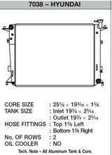 Load image into Gallery viewer, CSF 10-12 Hyundai Genesis 3.8L Radiator - Black Ops Auto Works