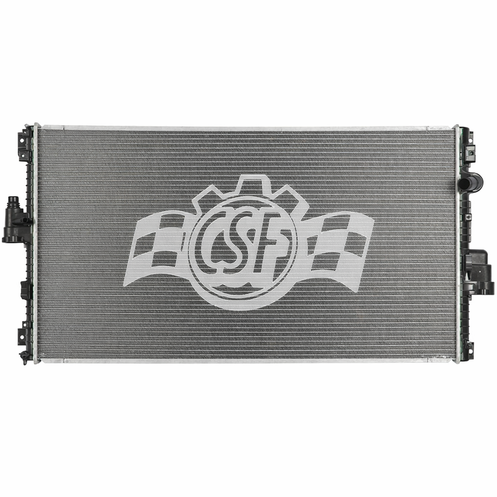 CSF OEM plastic radiator full view