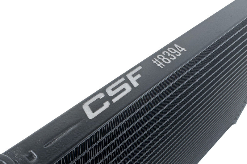 CSF 8394 logo and part number on upper condenser tank