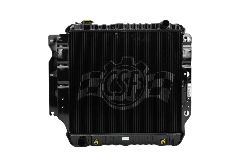 CSF 87-02 Jeep Wrangler 2.5L OEM Plastic Radiator - Black Ops Auto Works