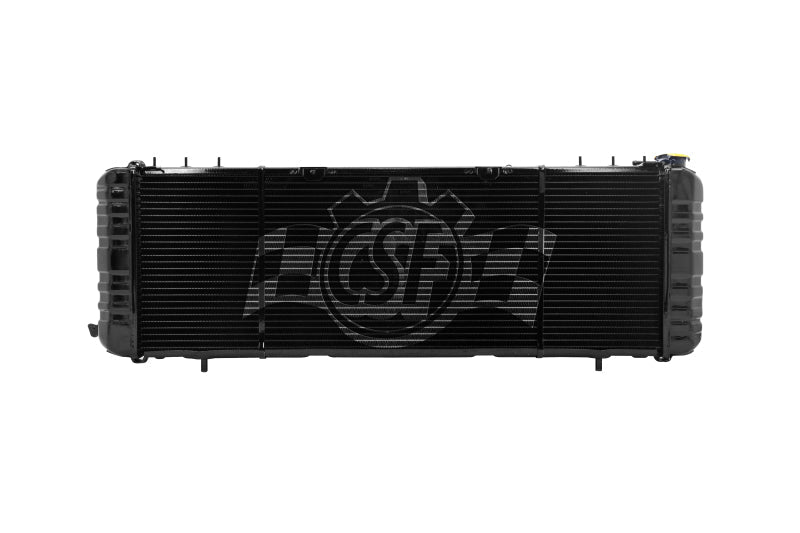 CSF 91-01 Jeep Cherokee 4.0L (LHD Only) Heavy Duty 3 Row All Metal Radiator - Black Ops Auto Works