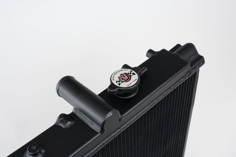 CSF 93-98 Toyota MK4 Supra Radiator - Black Finish - Black Ops Auto Works