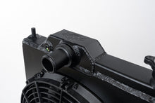 Load image into Gallery viewer, CSF 96-07 Mitsubishi Evo 4/5/6/7/8/9 Full-Slim Radiator w/12in Fan &amp; Shroud/-16AN - Black - Black Ops Auto Works