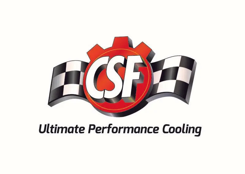 CSF BMW B58/B48 Front Mount Triple-Pass Heat Exchanger w/Rock Guard - Black - Black Ops Auto Works