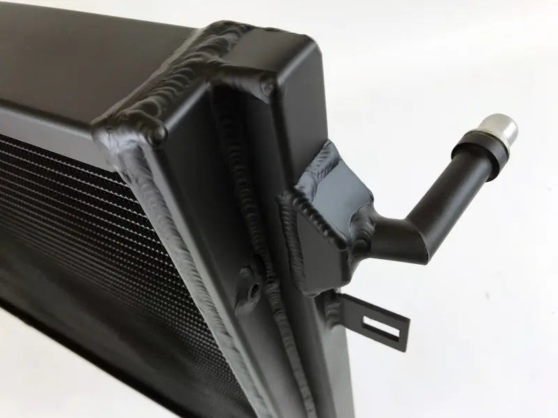 CSF BMW B58/B48 Front Mount Triple-Pass Heat Exchanger w/Rock Guard - Black - Black Ops Auto Works