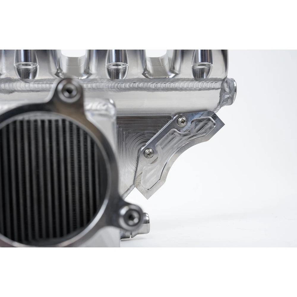 CSF BMW M2/M3/M4 S58 Comp &amp; Non-Comp (G8X) Charge-Air Cooler Manifold - Thermal Dispersion Black - Black Ops Auto Works