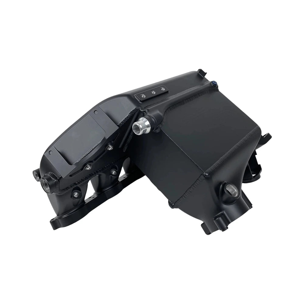 CSF BMW M2/M3/M4 S58 Comp & Non-Comp (G8X) Charge-Air Cooler Manifold - Thermal Dispersion Black - CSF 8233B