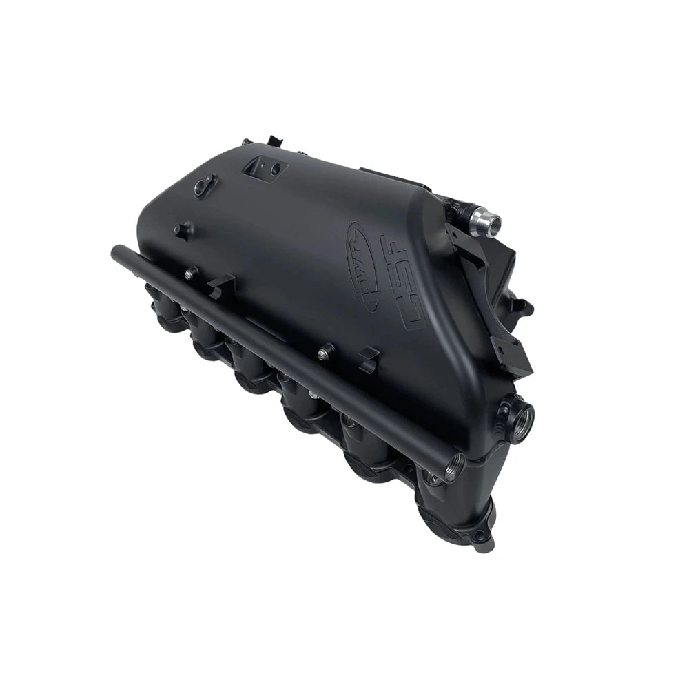 CSF BMW M2/M3/M4 S58 Comp & Non-Comp (G8X) Charge-Air Cooler Manifold - Thermal Dispersion Black - CSF 8233B