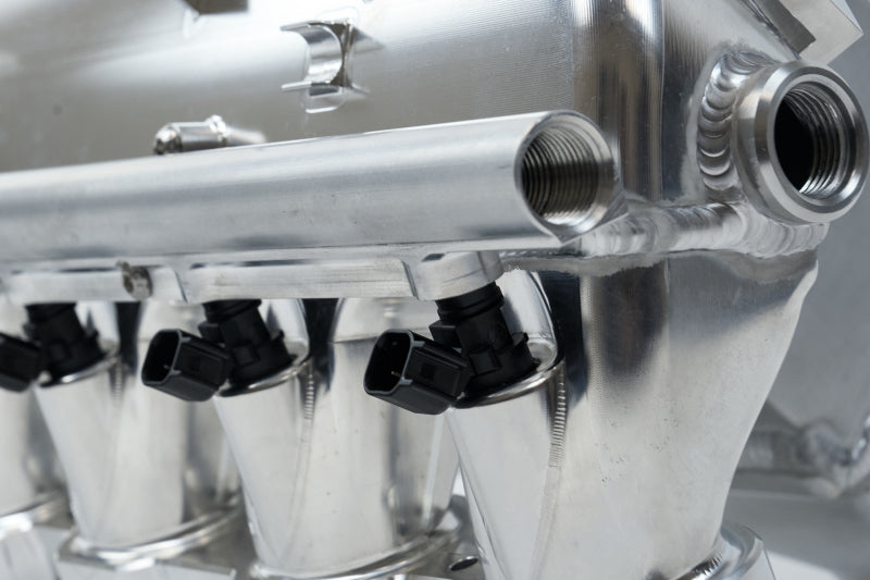 CSF BMW M2/M3/M4 S58 Comp &amp; Non-Comp (G8X) Charge-Air Cooler Manifold - Thermal Dispersion Black - Black Ops Auto Works