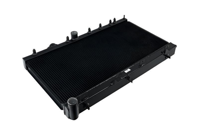 CSF 02-07 Subaru WRX/STI Radiator - Black Finish - CSF 3076B