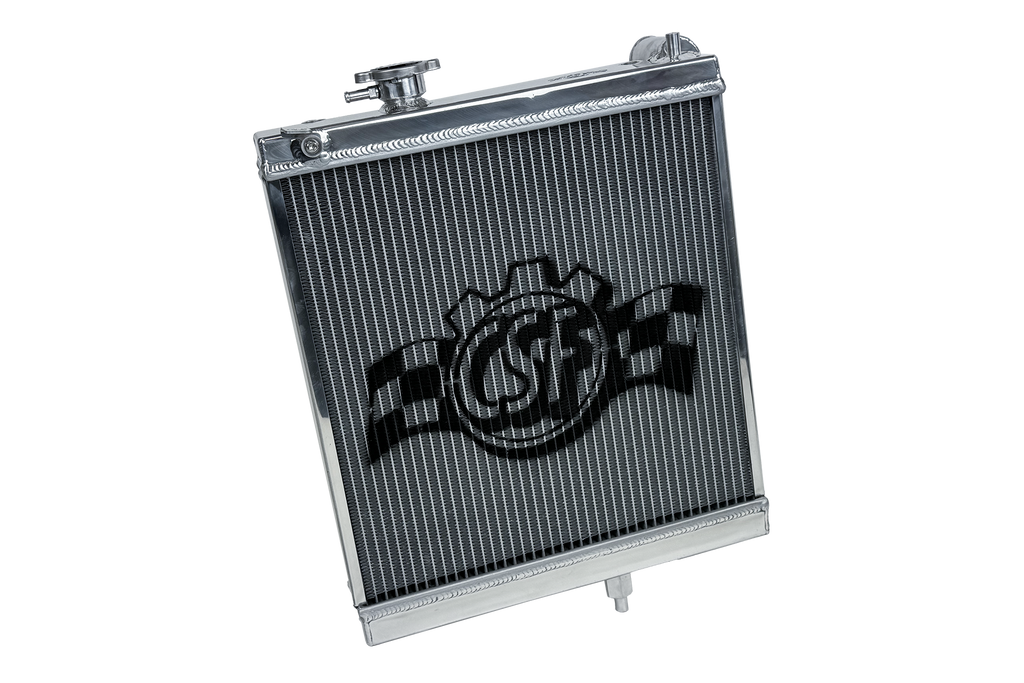 CSF 03-07 Mitsubishi Lancer EVO 7/8/9 1/2 Size Radiator - Polished - CSF 7228