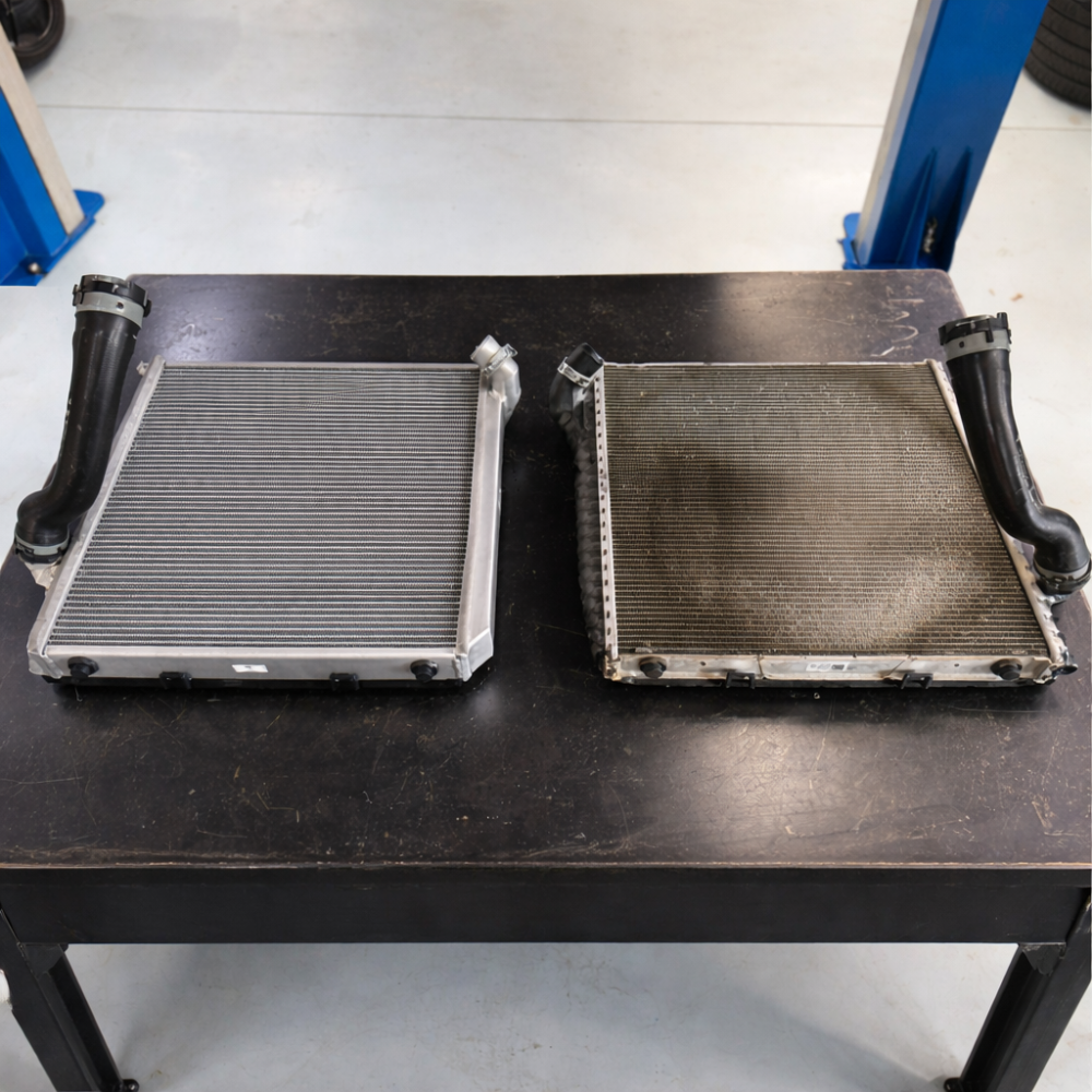 CSF 2019+ 992.1/992.2 Porsche 911(3.0LT Base/T/S/4/4S/GTS/4 GTS) High Perf Left Aluminum Radiator - CSF 7241